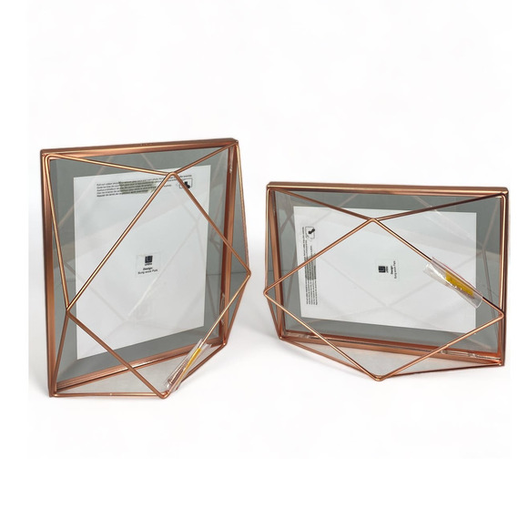 Umbra Prisma Photo Displays - Two Picture Frames, 5 x 7 Rose Gold - Picture 4 of 4